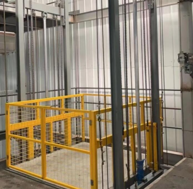 四平导轨式升降机一般加工周期